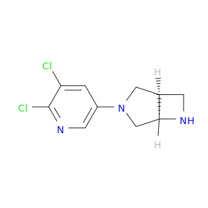 3,6-Diazabicyclo[3.2.0]heptane, 3-(5,6-dichloro-3-pyridinyl)-, (1R,5R)-