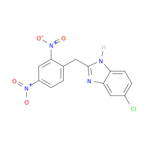 1H-Benzimidazole, 5-chloro-2-[(2,4-dinitrophenyl)methyl]-