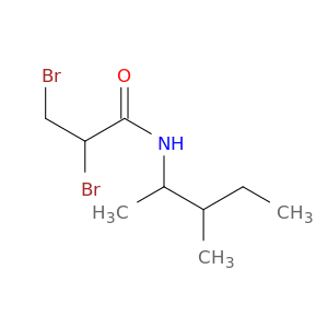 Propanamide, 2,3-dibromo-N-(1,2-dimethylbutyl)-