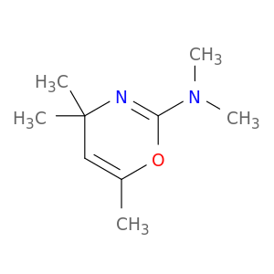 4H-1,3-Oxazin-2-amine,5,6-dihydro-N,N,4,4,6-pentamethyl-