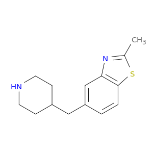 2-甲基-5-(4-哌啶甲基)苯并噻唑