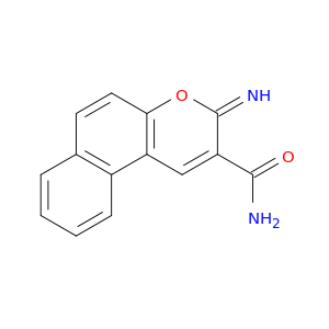 3H-Naphtho[2,1-b]pyran-2-carboxamide, 3-imino-
