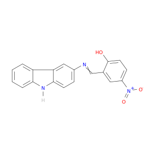 Phenol, 2-[(9H-carbazol-3-ylimino)methyl]-4-nitro-
