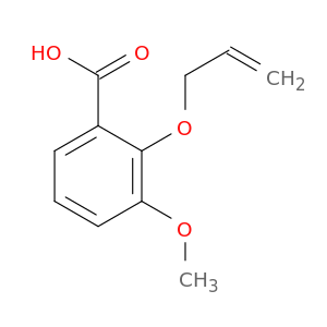 3-甲氧基-2-(2-丙烯-1-基氧基)苯甲酸