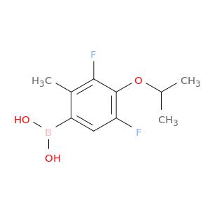 硼酸,B-[3,5-二氟-2-甲基-4-(1-甲基乙氧基)苯基]-