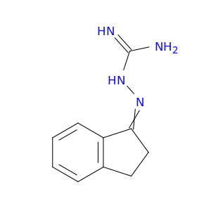 Hydrazinecarboximidamide, 2-(2,3-dihydro-1H-inden-1-ylidene)-, (E)-