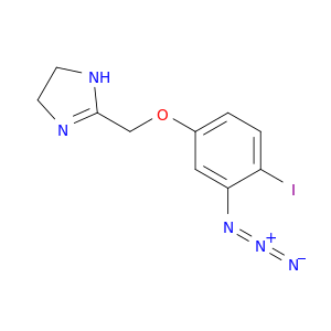 1H-Imidazole,2-[(3-azido-4-iodophenoxy)methyl]-4,5-dihydro-