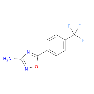 5-[4-(三氟甲基)苯基]-1,2,4-噁二唑-3-胺