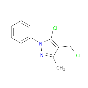 5-Chloro-4-(chloromethyl)-3-methyl-1-phenyl-1H-pyrazole