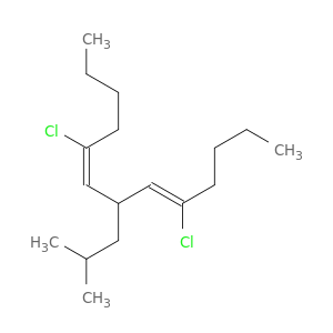 5,8-Tridecadiene, 5,9-dichloro-7-(2-methylpropyl)-, (5E,8Z)-