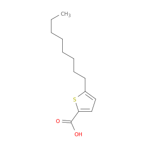 2-Thiophenecarboxylic acid, 5-octyl-