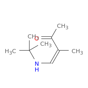 3-Buten-2-one, 4-[(1,1-dimethylethyl)amino]-3-methyl-, (Z)-