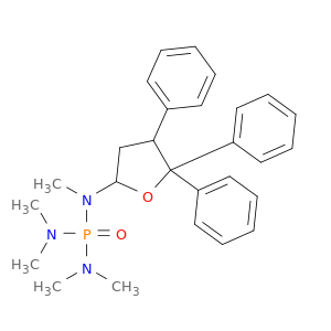Phosphoric triamide, pentamethyl(tetrahydro-4,5,5-triphenyl-2-furanyl)-