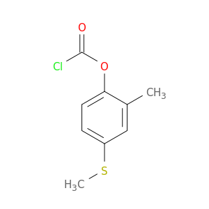 Carbonochloridic acid, 2-methyl-4-(methylthio)phenyl ester