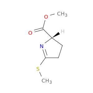 (S)-甲基 5-(甲硫基)-3,4-二氢-2H-吡咯-2-甲酸基酯