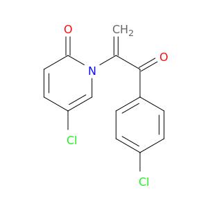 2(1H)-Pyridinone,5-chloro-1-[1-(4-chlorobenzoyl)ethenyl]-