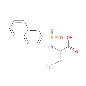 Butanoic acid,2-[(2-naphthalenylsulfonyl)amino]-