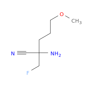 Pentanenitrile, 2-amino-2-(fluoromethyl)-5-methoxy-