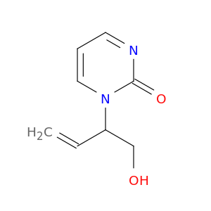 2(1H)-Pyrimidinone, 1-[1-(hydroxymethyl)-2-propenyl]-