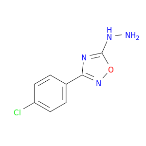 3-(4-氯苯基)-5-肼基-1,2,4-噁二唑