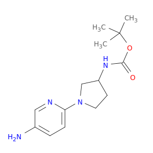 Carbamicacid, [1-(5-amino-2-pyridinyl)-3-pyrrolidinyl]-, 1,1-dimethylethyl ester (9CI)