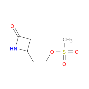 2-Azetidinone, 4-[2-[(methylsulfonyl)oxy]ethyl]-