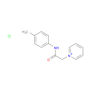 Pyridinium, 1-[2-[(4-methylphenyl)amino]-2-oxoethyl]-, chloride