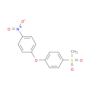 1-(METHYLSULFONYL)-4-(4-NITROPHENOXY)BENZENE