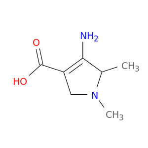 1H-Pyrrole-3-carboxylicacid, 4-amino-2,5-dihydro-1,5-dimethyl-