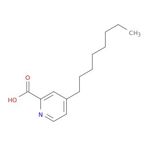 2-Pyridinecarboxylic acid, 4-octyl-