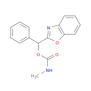 2-Benzoxazolemethanol, a-phenyl-, methylcarbamate (ester)(9CI)