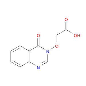 Acetic acid, [(4-oxo-3(4H)-quinazolinyl)oxy]-