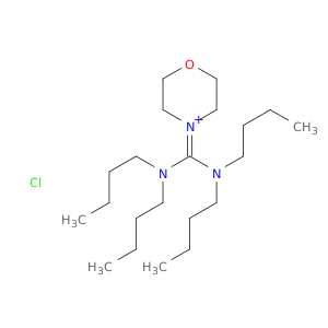 Morpholinium, 4-[bis(dibutylamino)methylene]-, chloride