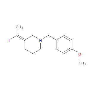 Piperidine, 3-(1-iodoethylidene)-1-[(4-methoxyphenyl)methyl]-, (E)-