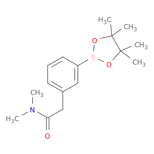 N,N-二甲基-2-(3-(4,4,5,5-四甲基-1,3,2-二氧硼杂环戊烷-2-基)苯基)乙酰胺