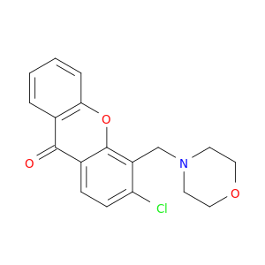 9H-Xanthen-9-one,3-chloro-4-(4-morpholinylmethyl)-