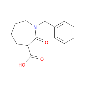 1H-Azepine-3-carboxylic acid, hexahydro-2-oxo-1-(phenylmethyl)-