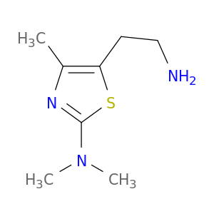 5-(2-aminoethyl)-N,N,4-trimethyl-1,3-thiazol-2-amine
