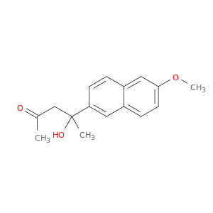 2-Pentanone, 4-hydroxy-4-(6-methoxy-2-naphthalenyl)-