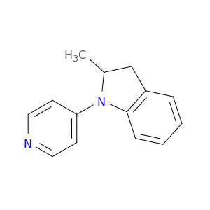 2-methyl-1-(pyridin-4-yl)-2,3-dihydro-1h-indole