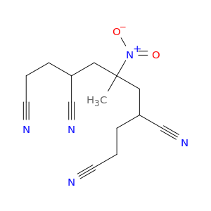 1,3,7,9-Nonanetetracarbonitrile, 5-methyl-5-nitro-