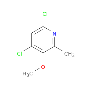 4,6-dichloro-3-methoxy-2-methylpyridine