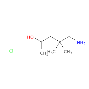 5-amino-4,4-dimethylpentan-2-ol hydrochloride