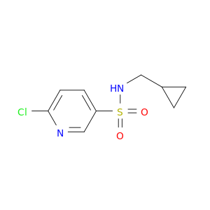 6-Chloro-N-(cyclopropylmethyl)pyridine-3-sulfonamide