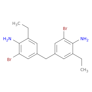 Benzenamine, 4,4'-methylenebis[2-bromo-6-ethyl-