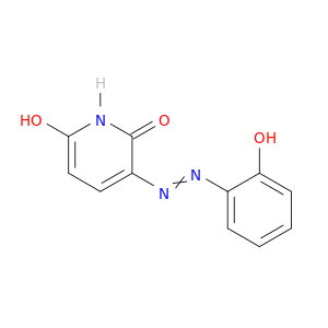 2(1H)-Pyridinone, 6-hydroxy-3-[(2-hydroxyphenyl)azo]-