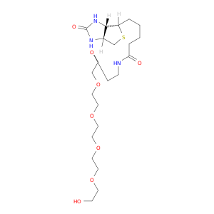 (3AS,4S,6AR)-六氢-N-(17-羟基-3,6,9,12,15-五氧杂十七烷-1-基)-2-氧代-1H-噻吩并[3,4-D]咪唑-4-戊酰胺