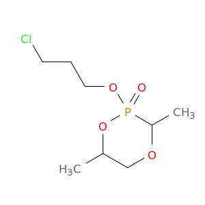 1,4,2-Dioxaphosphorinane, 2-(3-chloropropoxy)-3,6-dimethyl-, 2-oxide