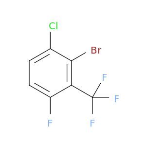 2-Bromo-1-chloro-4-fluoro-3-(trifluoromethyl)benzene
