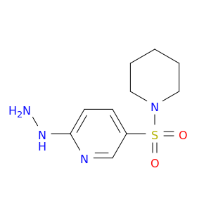 2-肼基-5-(哌啶-1-磺酰基)吡啶